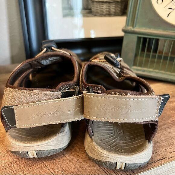 Eddie Bauer Brown Blakley Sport Sandal size 8 - Picture 4 of 9